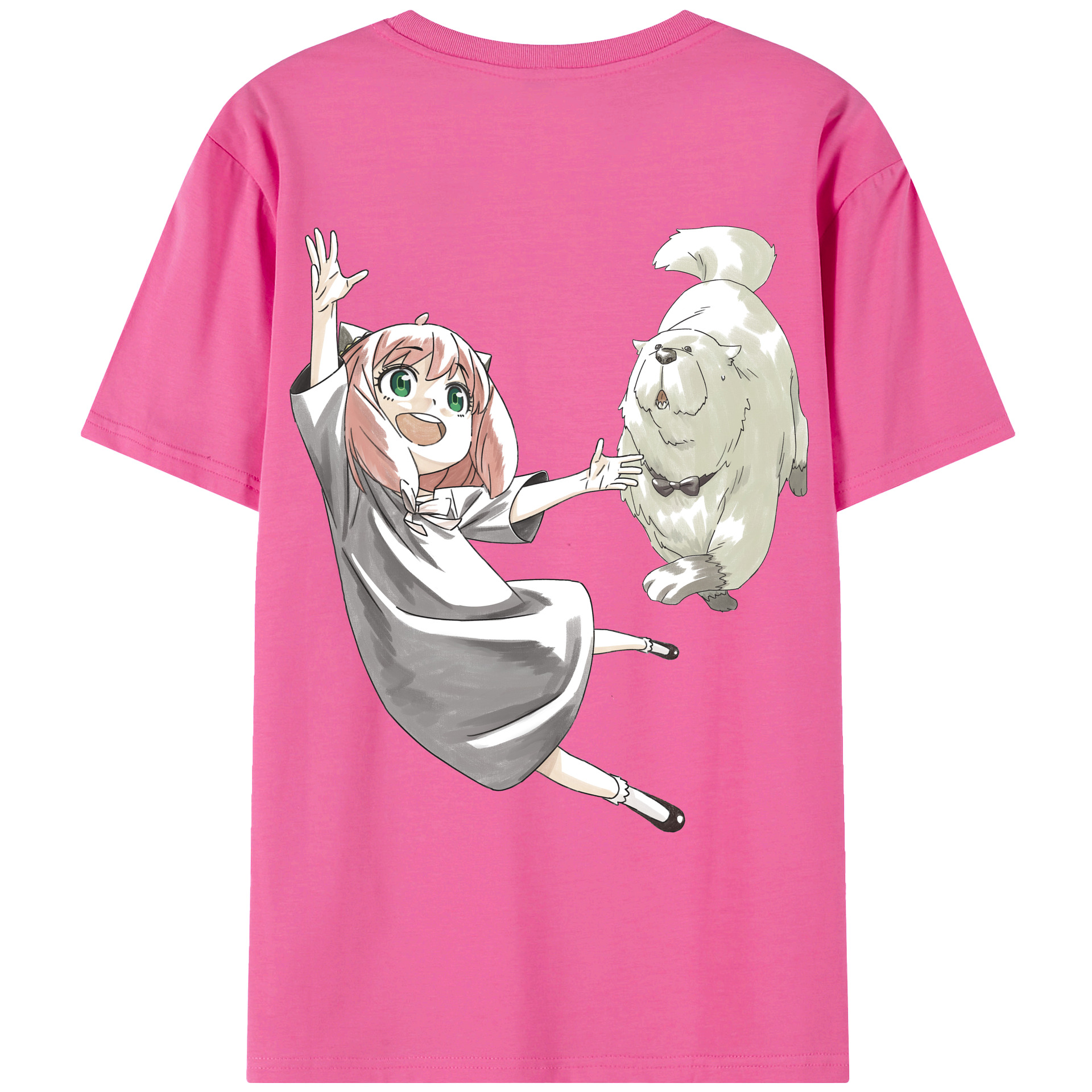 （画像用） SPY×FAMILY间谍家家酒 レディース半袖Tシャツ(バックプリント)